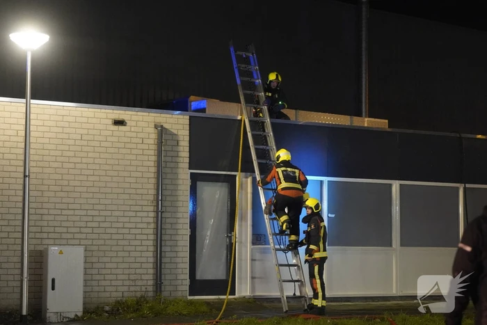 Grote brand in Sportzaal De Meerkoet