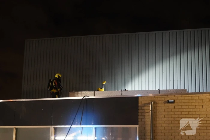 Grote brand in Sportzaal De Meerkoet