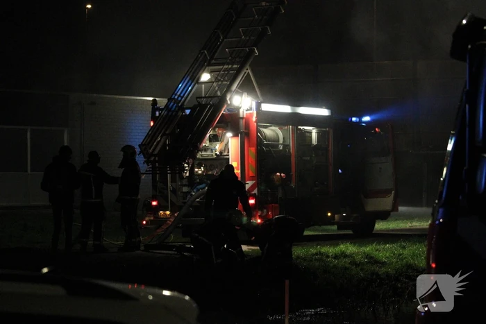 Grote brand in Sportzaal De Meerkoet