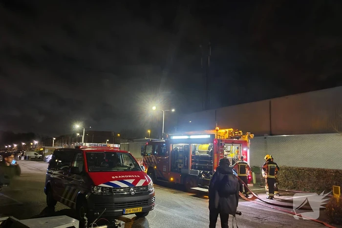 Grote brand in Sportzaal De Meerkoet