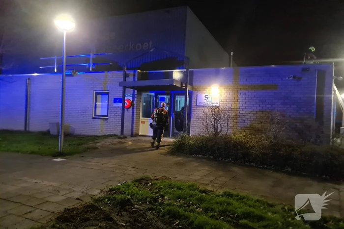 Grote brand in Sportzaal De Meerkoet