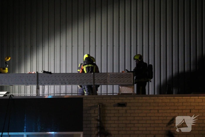 Grote brand in Sportzaal De Meerkoet