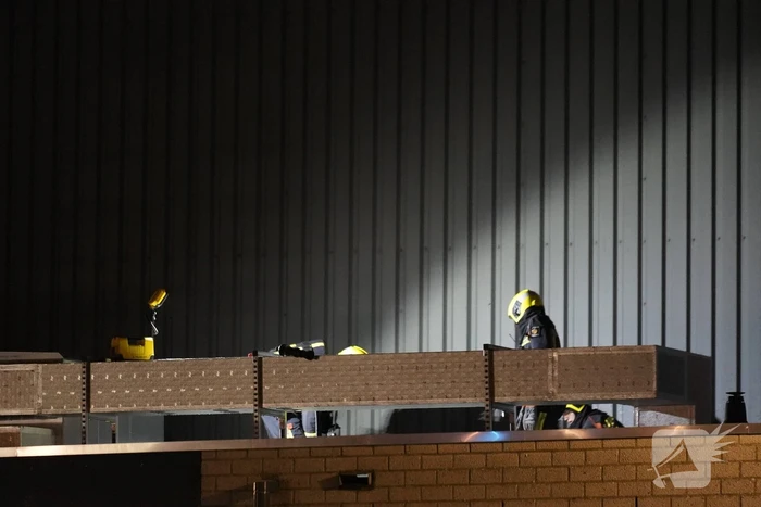 Grote brand in Sportzaal De Meerkoet