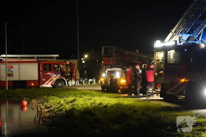 Grote brand in Sportzaal De Meerkoet