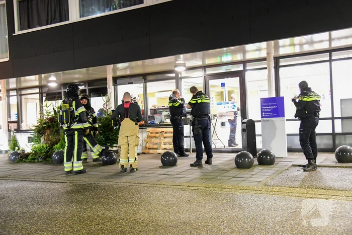 Brand in cel tbs-kliniek