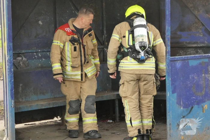 Brand gesticht in jongerenhok