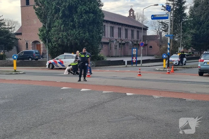 Fietser gewond bij aanrijding met auto