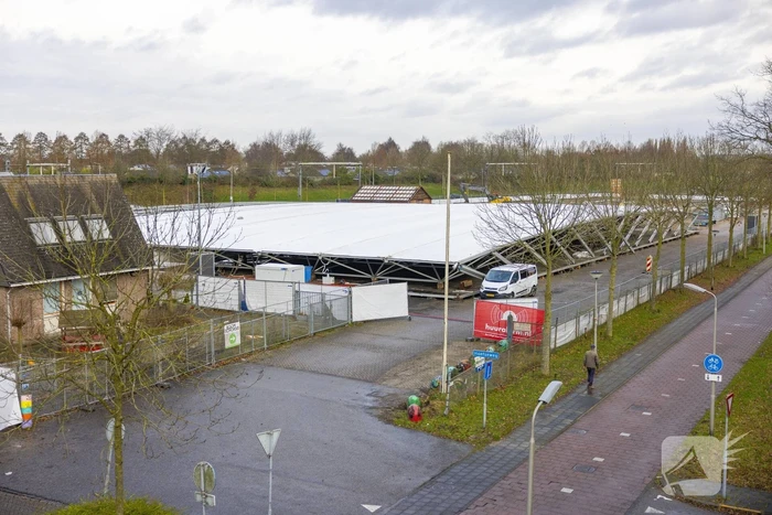 Bouw nieuw vaccinatielocatie in volle gang