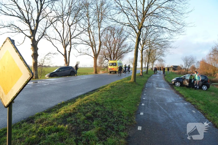 Persoon gewond bij aanrijding tussen twee voertuigen