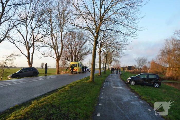 Persoon gewond bij aanrijding tussen twee voertuigen