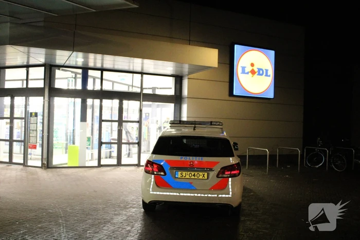 Lidl supermarkt overvallen door man