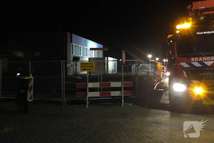 Brand ontstaan in een leegstaand pand