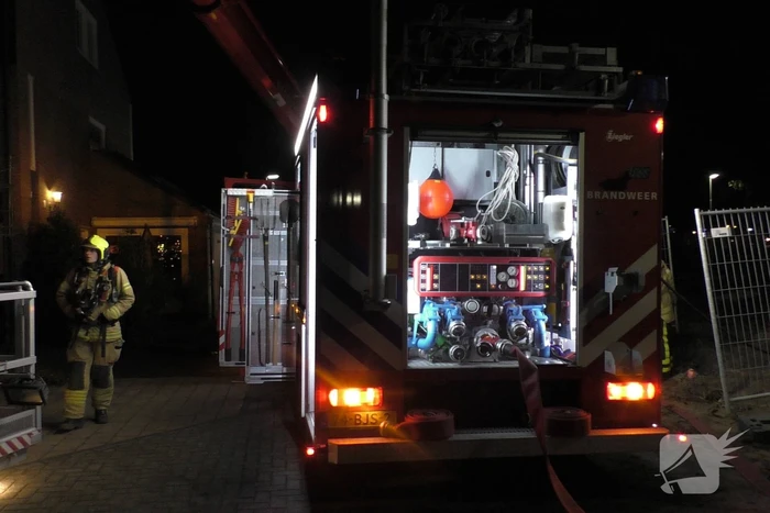 Brand ontstaan in een leegstaand pand