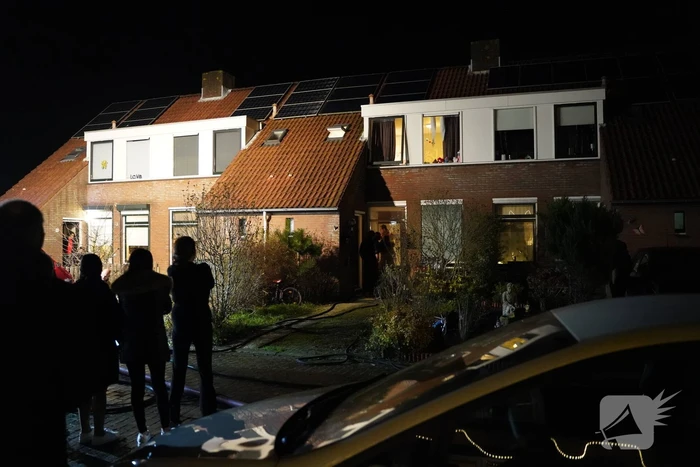 Uitslaande brand in woning