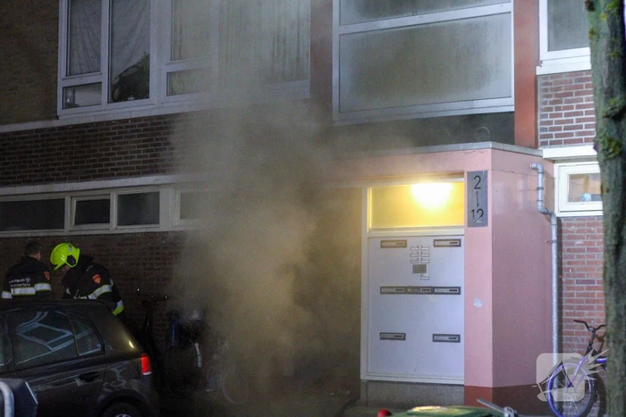 Flat ontruimd na uitslaande brand