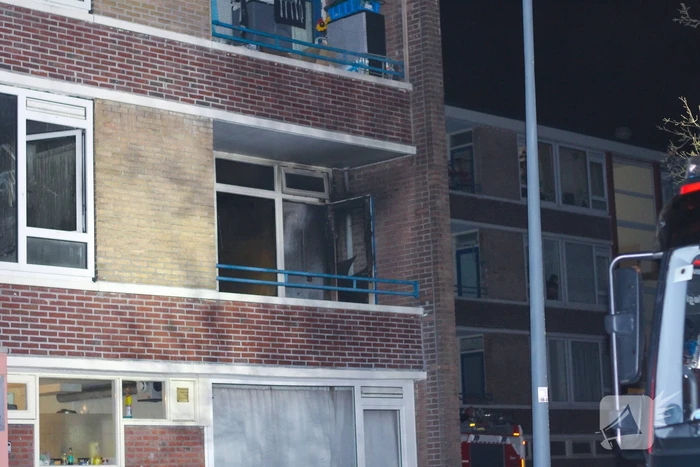 Flat ontruimd na uitslaande brand