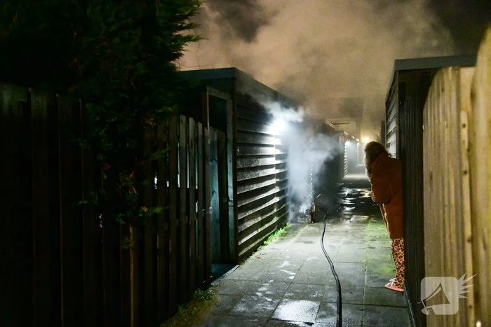 Veel schade aan schuur door brand