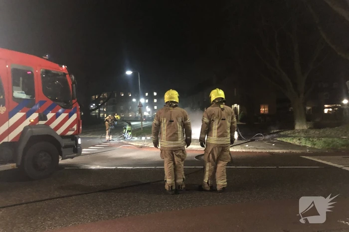 Meerdere scooters in brand