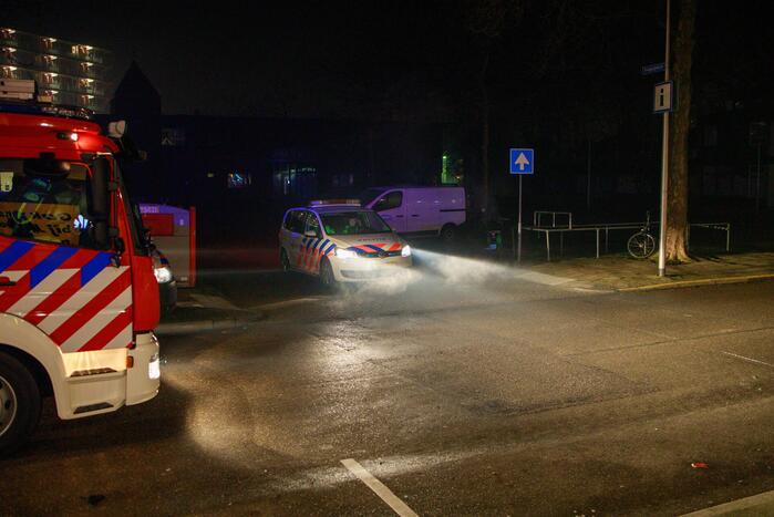 Deelscooter verwoest door brand