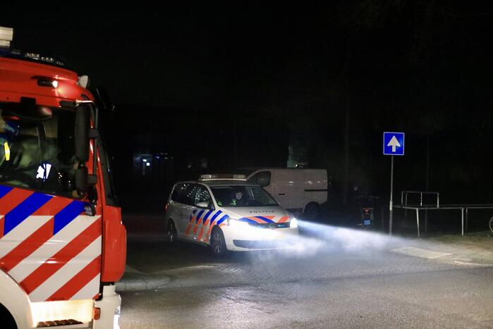 Deelscooter verwoest door brand