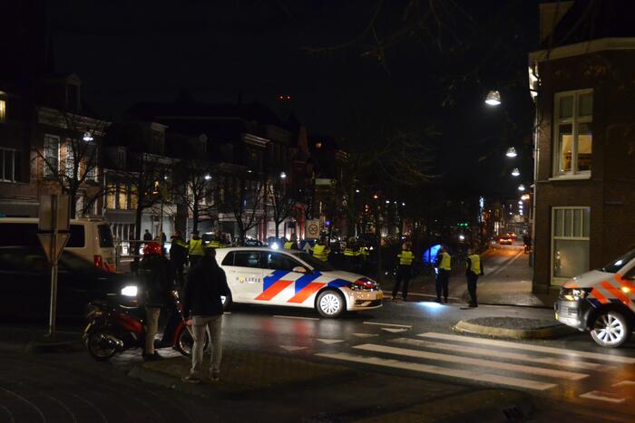 Politie voert charge uit vanwege overlast