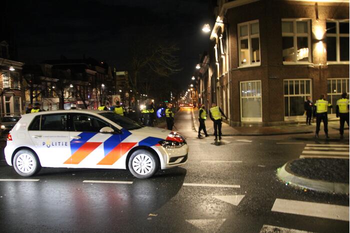 Politie voert charge uit vanwege overlast