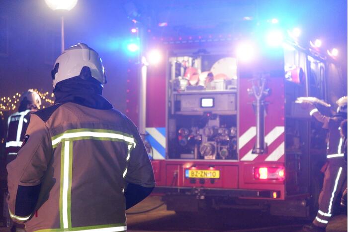 Bus verwoest door brand