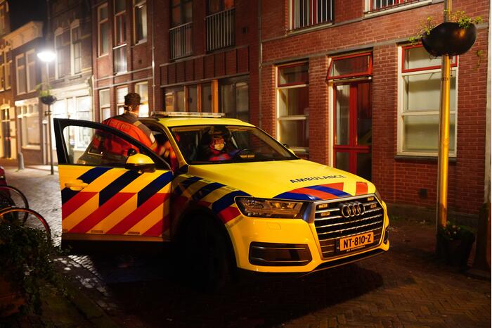 Persoon valt van trap en raakt gewond