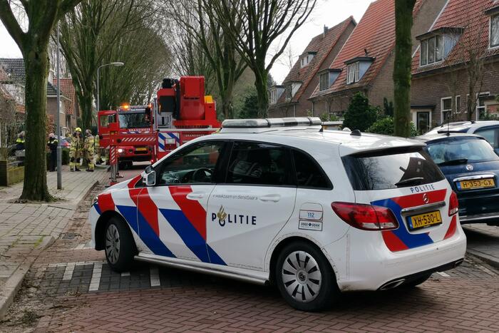 Schoorsteenbrand geveegd met ramoneur