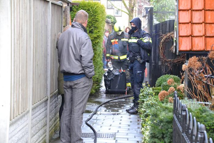 Kliko door brand verwoest