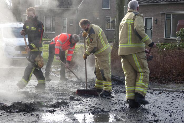 Het laatste vreugde vuur geblust
