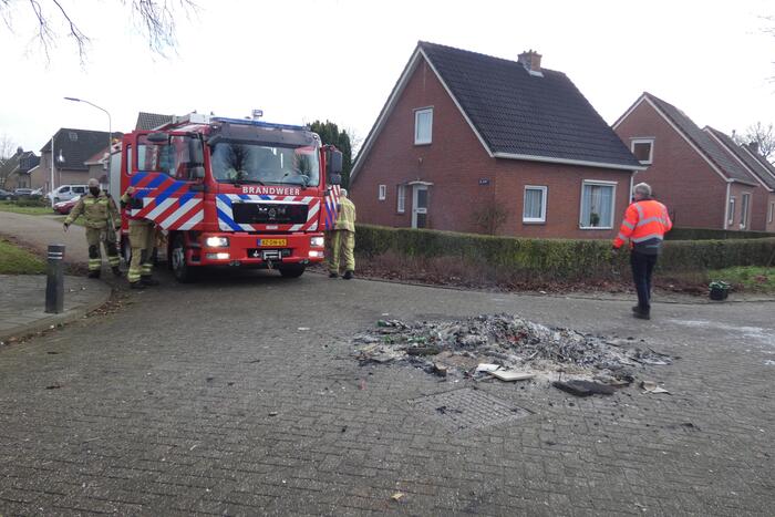 Het laatste vreugde vuur geblust