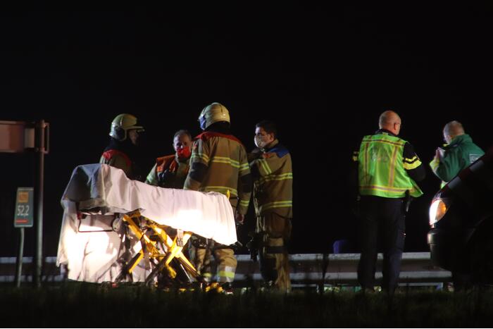 Automobiliste overleden bij ernstig ongeval