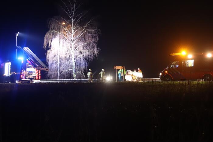 Automobiliste overleden bij ernstig ongeval