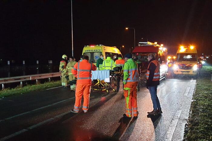 Automobiliste overleden bij ernstig ongeval