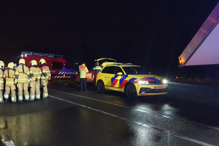 Automobiliste overleden bij ernstig ongeval