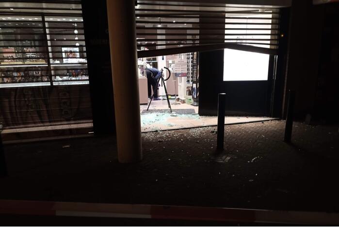 Inbraak bij recentelijk geopende juwelier