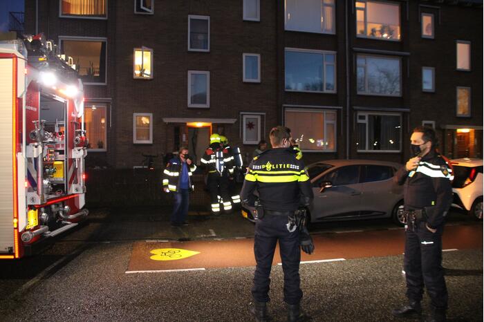 Appartement geventileerd na brand