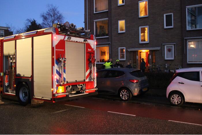 Appartement geventileerd na brand