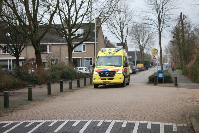 Traumahelikopter landt voor incident in woning