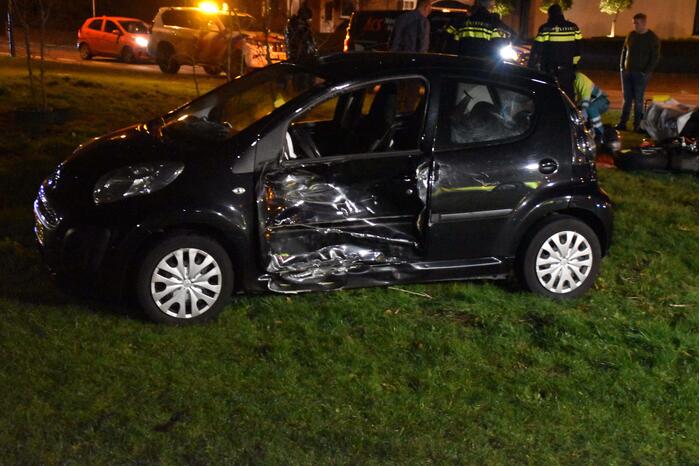 Motorrijder gewond na ongeval