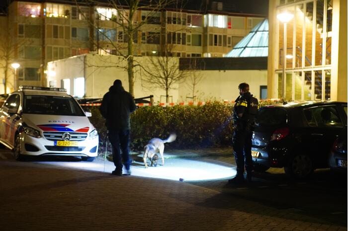 Arrestatieteam valt flatwoning binnen
