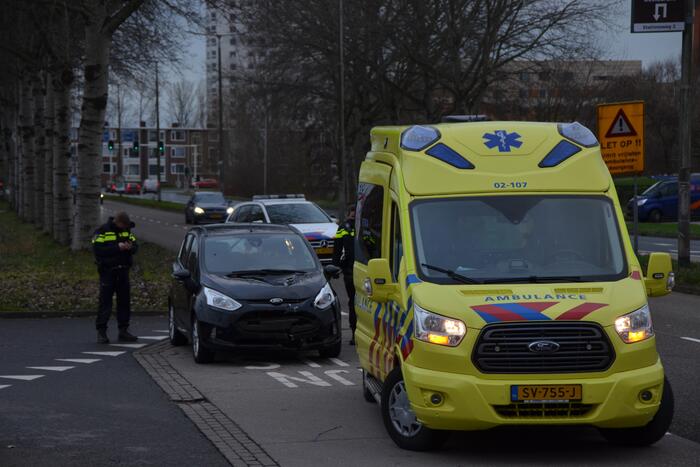 Gewonde na eenzijdige botsing