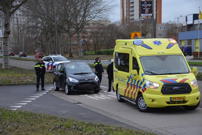 Gewonde na eenzijdige botsing