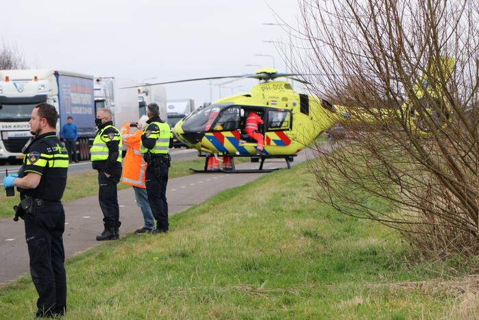 Persoon overleden bij ernstig ongeval