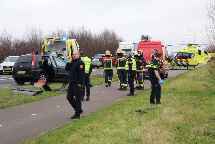Persoon overleden bij ernstig ongeval