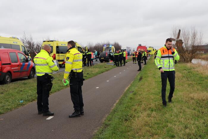 Persoon overleden bij ernstig ongeval