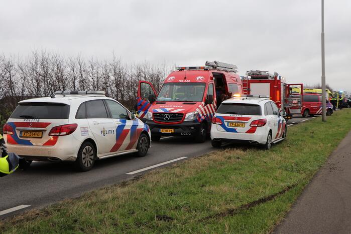 Persoon overleden bij ernstig ongeval
