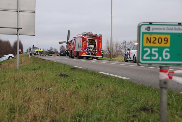 Persoon overleden bij ernstig ongeval