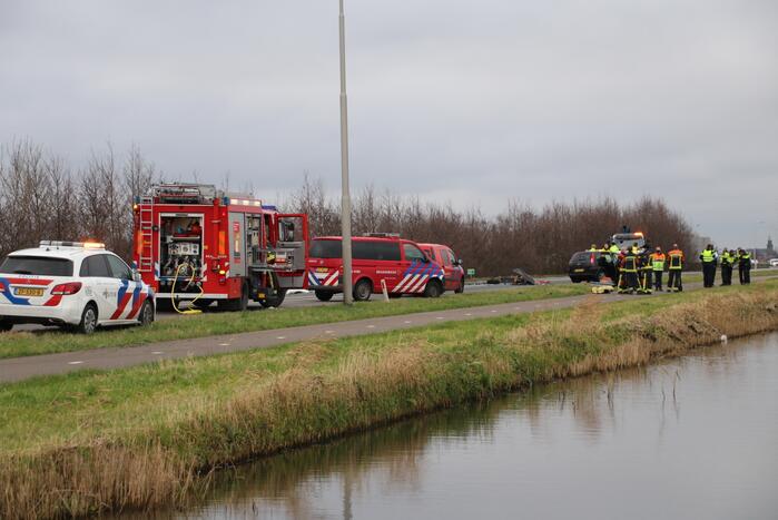 Persoon overleden bij ernstig ongeval